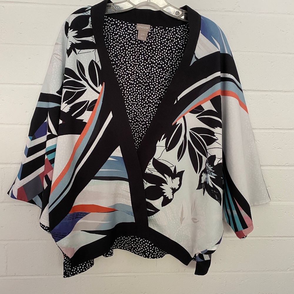 Chico's Kimono Top S/M